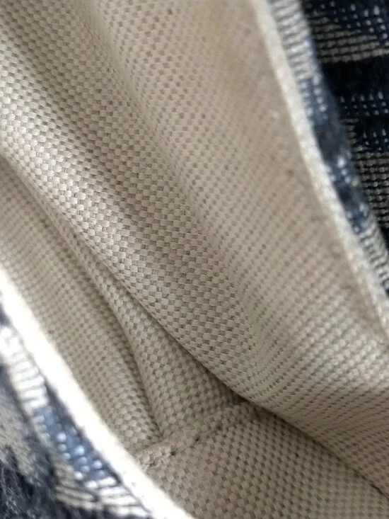 Authentic Dior Saddle Bag Oblique Canvas Navy Blue Shoulder Bag - Picture 14 of 16